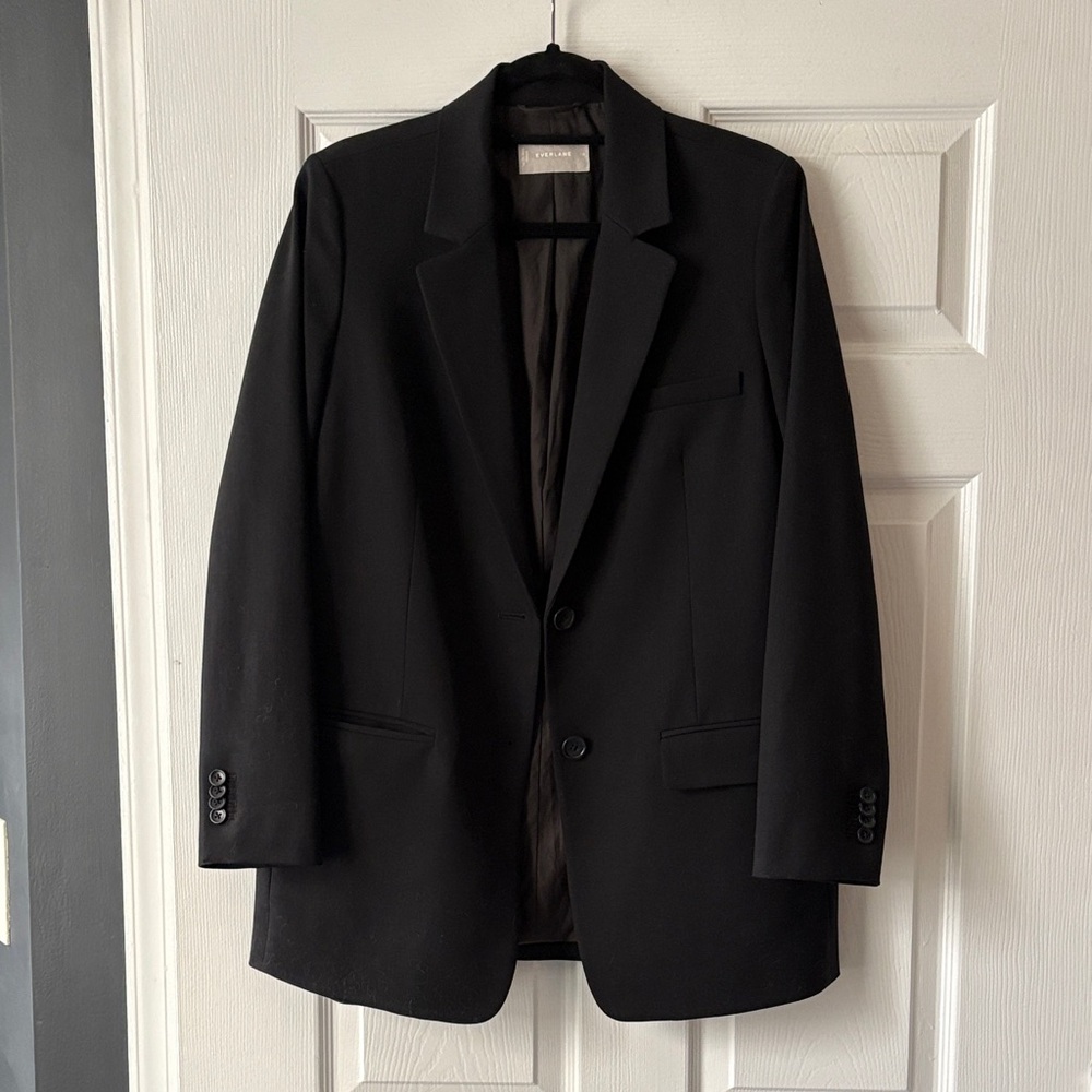 Everlane Women's Oversized Black Blazer